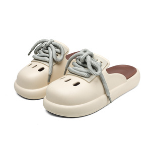 Women's Hollowed Out Strappy <b>Flat</b> <b>Sandals</b> Khaki Brown Black White Platform Slip On Casual Wear - Product Image 5