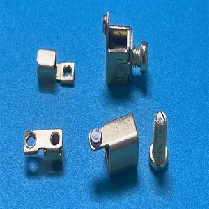 Sheet metal stamping pcb soldering terminal/ pcb screw terminal lug/ tin plating brass terminal block