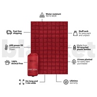 Couverture de pique-nique de camping gonflée imperméable chaude de voyage légère
