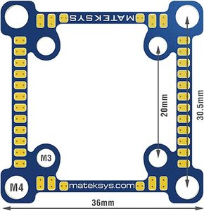 <span class=keywords><strong>Matek</strong></span> <span class=keywords><strong>F405</strong></span>-MINI <span class=keywords><strong>TE</strong></span> ตัวควบคุมการบินสำหรับเฮลิคอปเตอร์และ RC FPV โดรนแข่ง - Product Image 3