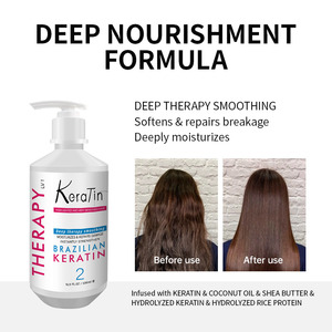 Crème Lissante Professionnelle Traitement Capillaire Protéiné Pur sans Ammoniaque Meilleure <span class=keywords><strong>Kératine</strong></span> Brésilienne pour Salon - Product Image 5