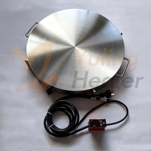 Paslanmaz çelik varil ısıtma için sıcaklık kontrol fişi ile Metal tambur baz ısıtıcı yağ bidonu ısıtıcı elektrikli ısıtma elemanı - Product Image 5