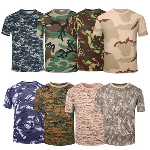 XINXING OEM Wholesale High Quality HC09 Desert Camouflage Shirt Men Tactical Combat Tshirt