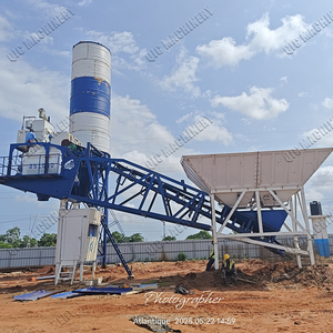 Vollautomatische HZS50 Betonmischanlage mit PLC-Steuerung, 50m³ Chargenmischungs-Produktionslinie mit Pumpe, Hohe Effizienz - Product Image 6