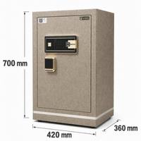 Caja Fuerte de Seguridad para Oficina en Casa, con Huella Dactilar Biométrica, Cerradura Electrónica con Teclado, Acero Laminado en Frío, Anti-Robo, para Dinero