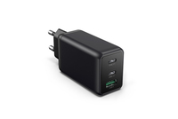 Adaptateur secteur compact 65W prise pliable chargeur universel portable pour ordinateur portable avec plusieurs ports Usb Type C Pd 3.1 pour Iphone 15 16