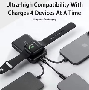 Di alta qualità 10000mAh Wireless portatile Power Bank ricarica rapida incorporati 2 cavi Ultra-sottile supporto magnetico più forte <span class=keywords><strong>custodia</strong></span> per - Product Image 4