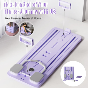 Planche de Pilates 8 en 1, planche coulissante multifonctionnelle pliable pour la maison - Product Image 4