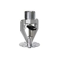 Tête de sprinkler droit globe en laiton 1/2" NPT K5.6, adaptée aux feux A et B, équipement incendie à installation simple