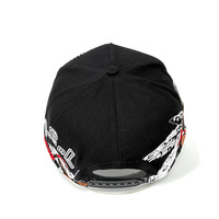 Casquette de baseball vintage sportive brodée « Amour Inconditionnel » pour hommes et femmes, noire, avec strass, motif cœur de chérubin, fermeture snapback, respirante