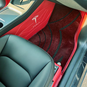 Coussin de pied de sac souple personnalisé à couverture complète à 360 degrés coussin de pied de voiture en cuir imperméable de luxe Napa adapté à la Tesla Model 3 X - Product Image 2