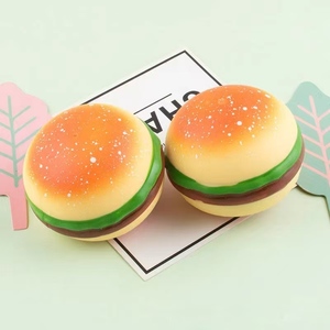 Juguete Antiestrés Creativo de Hamburguesa sin Comprimir, Nuevo y Único, Mini Juguete Divertido para Moldear, Juguete de Hamburguesa de Simulación - Product Image 1