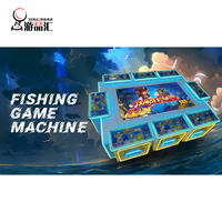 Machine de jeu d'arcade de pêche et de chasse à pièces personnalisable en gros pour centres de divertissement, 1 à 8 joueurs, prise américaine, Youpinhui JLBHD-08