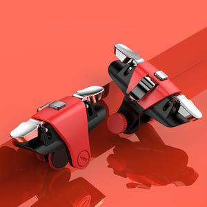 Gatillo de Juego Móvil C10 Double PressRules of <span class=keywords><strong>Survival</strong></span> PU BG, Controlador de Disparo con Botón y Mango - Product Image 2