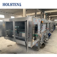 Machine de pasteurisation continue pour bouteilles en verre, canettes, pots, tunnel de pulvérisation pour jus de fruits, bière