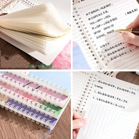Cadeaux scolaires promotionnels, carnet de notes A5 à spirales mignon et kawaii pour enfants, carnet de notes à couverture rigide imprimé sur mesure en gros