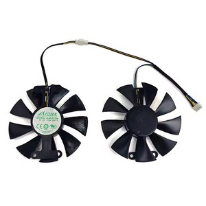 Nuevo 1 juego 85MM GA91S2H KFA2 <span class=keywords><strong>GTX</strong></span> 960 1060 EXOC GPU ventilador para GALAX <span class=keywords><strong>GeForce</strong></span> <span class=keywords><strong>GTX</strong></span> <span class=keywords><strong>950</strong></span> 960 1060 EXOC tarjeta gráfica ventilador de refrigeración - Product Image 2