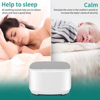 Achetez un appareil sonore relaxant pour le sommeil avec veilleuse et minuteur.
