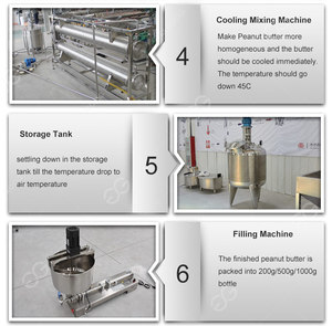 High Capacity Grinder Stainless Steel Colloid Mill Pistachio Paste Maker <b>Machine</b> <b>Peanut</b> Butter <b>Processing</b> Equipment - Product Image 2