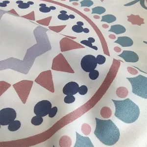 Kinder bettlaken stoff mit kreativen und einzigartigen Mustern 100% Polyester-Dispersion textilgewebe