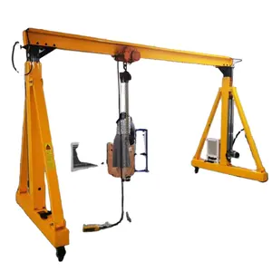 CE approved Mini mobile shop crane modular gantry 3t 4t 5t for sale