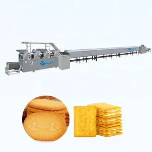 Sandwich biscuit production line cookies making machine factory rotary mould