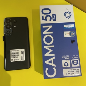 Teléfono Móvil 5G CAMON 50 Pro 512GB 24GB RAM Cámara de 50MP Resistencia al Polvo y al Agua IP69K - Product Image 1
