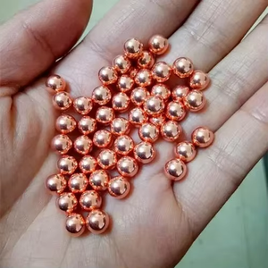 Saige Chất Lượng Cao Đồng Kim Loại Nhà Máy Bán 1.2Mm Đến 20Mm 99.99% Tinh Khiết Rắn Đồng Quả Cầu Bóng Mang Bóng - Product Image 3