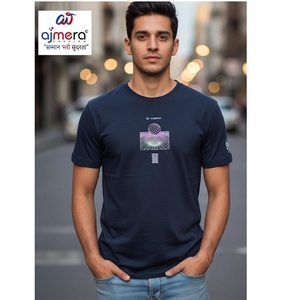 T-shirt en coton pour homme, col rond, manches courtes, coupe classique, décontracté, confortable, élégant, pour un usage quotidien - Product Image 1