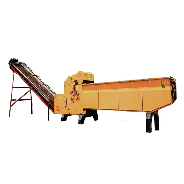 Large Capacity 160KW CE Approved Biomass Wood Chipper Machine Wood Chipper Shredder with Good Price