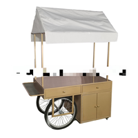 Vitrine réfrigérée transfrontalière sur mesure pour glaces, desserts glacés, gelée de pâtisserie et yaourts glacés en coupes épaisses