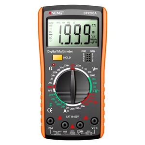 Intelligent DT9205A-3 LCD High-precision Digital Multimeter Multi-functional Anti-Short Circuit Maintenance Tool for