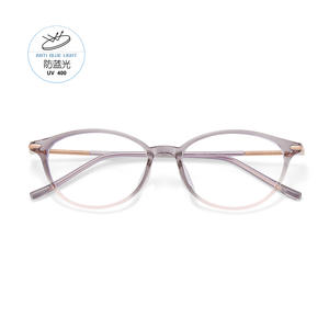 Monture de lunettes ovale TJ5802 en TR90, anti-lumière bleue, monture complète, unisexe, verres en acrylique, origine Danyang - Product Image 3