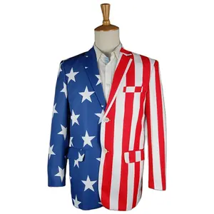 Global Recyclé Standard OEM Sublimation complète Costumes pour hommes Double boutonnage Costumes et blazer pour hommes grande taille