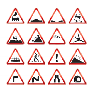 Benutzer definierte Aluminium reflektierende Vintage Verkehrs sicherheit Verkehrs zeichen personal isierte Metall Plakette für Warnung Zweck - Product Image 2