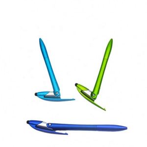 ปากกาลูกลื่นสไตลัสแบบกำหนดเองสำหรับ iPhone iPad - 2 in 1ปากกาเขียนหมึกสีดำขนาดกลางพร้อมปลายหน้าจอสัมผัส - Product Image 2