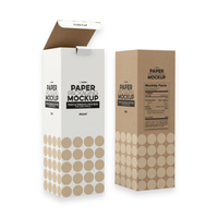 Boîtes en carton carrées écologiques, boîtes à emporter personnalisées réutilisables et recyclables pour l'emballage alimentaire
