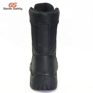 रेगिस्तान जूते चिकनी चमड़े लड़ाकू सुरक्षा जूते सामरिक - Product Image 5