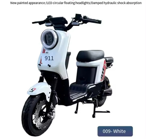 Hai Chỗ Ngồi Kích Thước Lớn Đa Mục Đích Dài Phạm Vi Xe Đạp Điện Hai Bánh Xe Đạp Điện 48V Với Giỏ Và Đèn Pha LED - Product Image 3