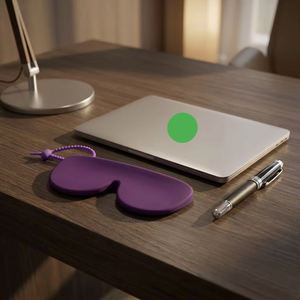 Unisex Silicone <b>Glasses</b> Pouch, Scratch & Shock Resistant Sunglasses Sleeve with Anti-Lost Lanyard - Product Image 4