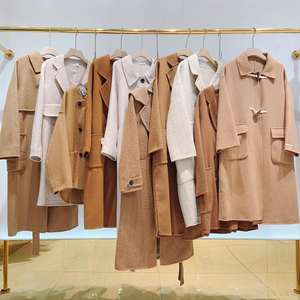 Abrigo de Lana de Cordero Usado en Oferta, Cortavientos Británico para Mujer con Descuento de Marca - Product Image 3