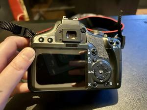 Appareil photo numérique reflex numérique HFT Professional <span class=keywords><strong>EOS</strong></span> <span class=keywords><strong>450D</strong></span> avec objectif zoom EF-S 18-55 mm, capteur CMOS, carte SD, appareil photo pas cher - Product Image 3