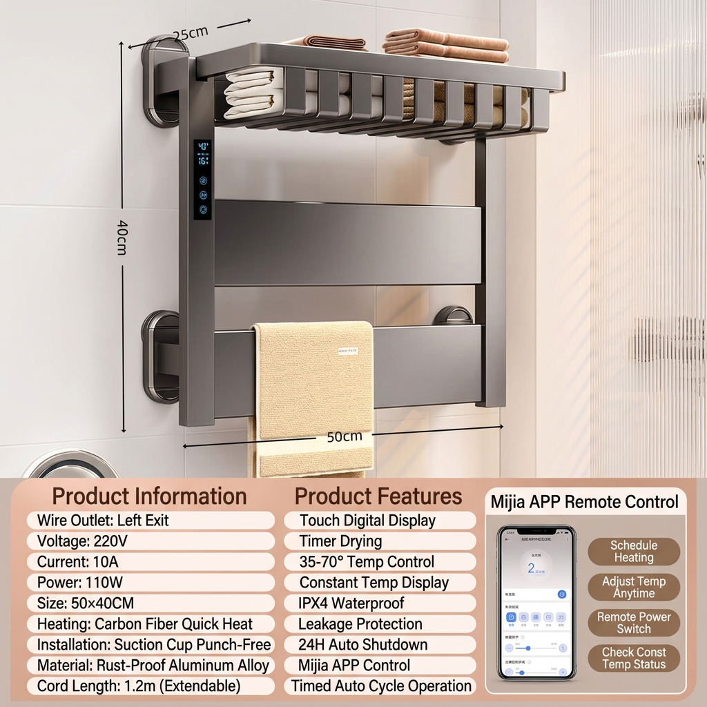 Ventouse-étoile gris-5040-numérique wifi-ligne gauche
