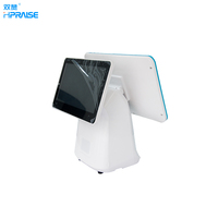 Système Pos Android à double écran tactile de 15.6 pouces Caisse enregistreuse Pos Tout-en-un Win dows Tablet Pos Terminal Systems