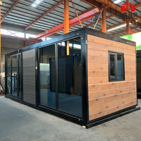 Maison préfabriquée en acier extensible de conception moderne à prix avantageux pour usage de bureau