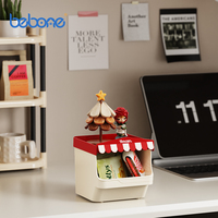 Boîte de rangement en plastique colorée et détachable pour collection de bureau, petite et personnalisable