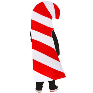 Disfraz de bastón de caramelo para niños, traje de cosplay navideño para fiestas infantiles - Product Image 2