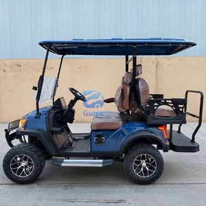 Voiturette de golf électrique 60V d'inspiration vintage 2026, homologuée pour la route, 4 places, type Dune Buggy tout-terrain, vitesse 30-50 km/h - Product Image 4
