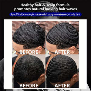 Pommade Coiffante Bio Naturelle 360 Wave Control Grande Capacité Extra Forte Longue Durée Végane Sans Cruauté Écologique <span class=keywords><strong>Afro</strong></span> - Product Image 6