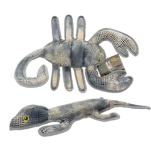 High Quality Lizard Scorpion Squeak Pet Toys Bite & Wrinkle Resistant Plush Dog Chew Toys